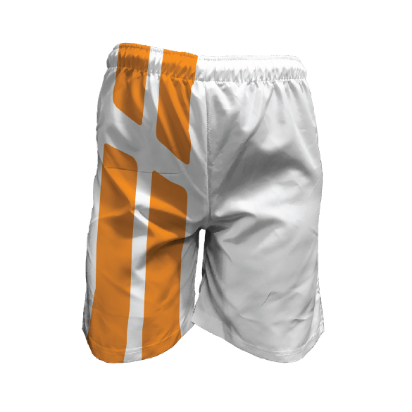 soccer shorts front - white_sp04